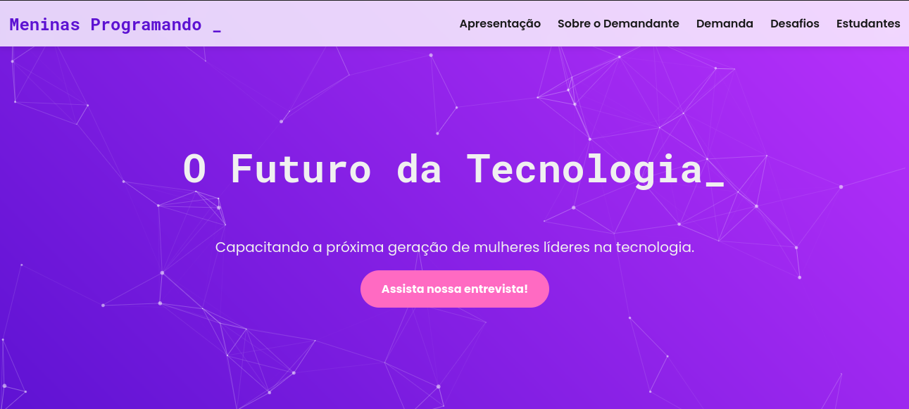 Projeto Meninas Programando